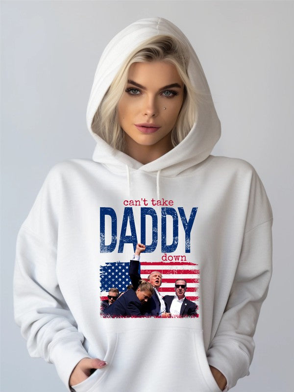 Can't Take Daddy Down Graphic Hoodie