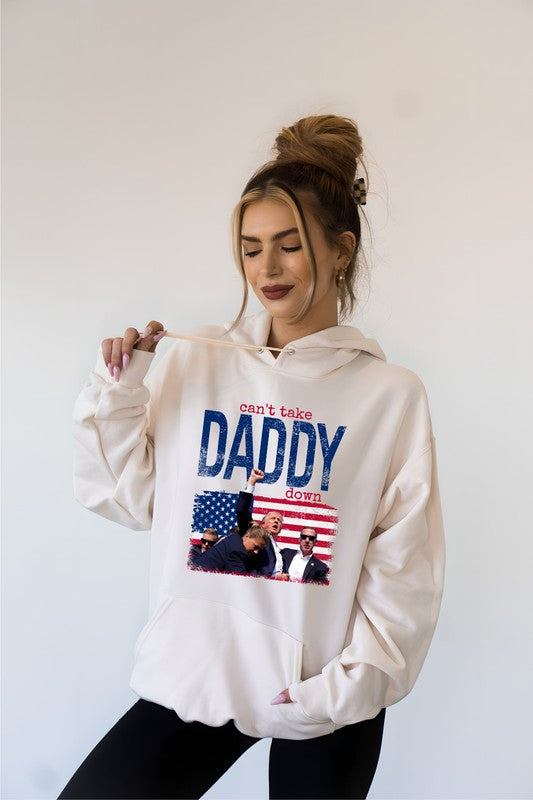 Can't Take Daddy Down Graphic Hoodie