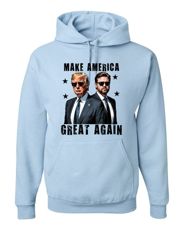 Make America Great Again Graphic Hoodie Plus Size