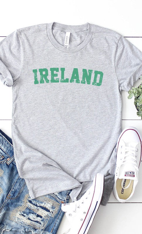 Retro Ireland Graphic Tee T-Shirt