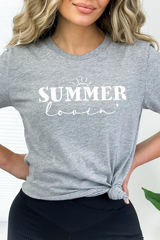 Summer Lovin Sunrise Vacation Graphic Tee