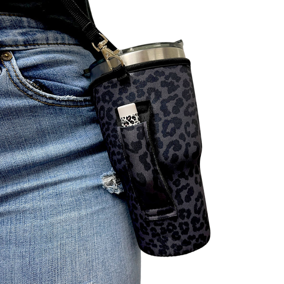 30oz Large Coffee Handler™ W/ Carrying Strap