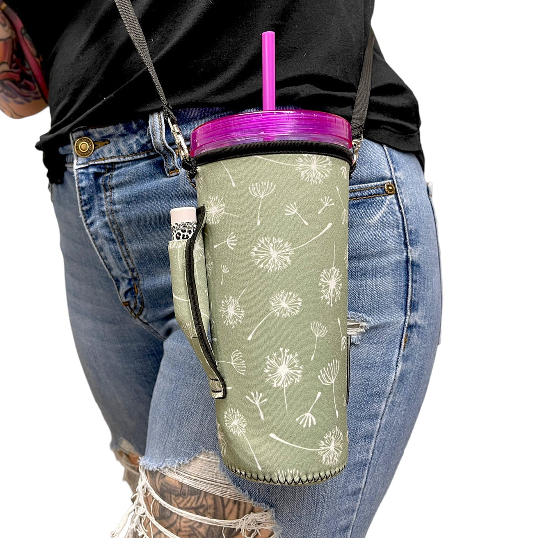 30oz Large Coffee Handler™ W/ Carrying Strap