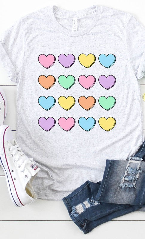 Sweethearts Grid Graphic Tee