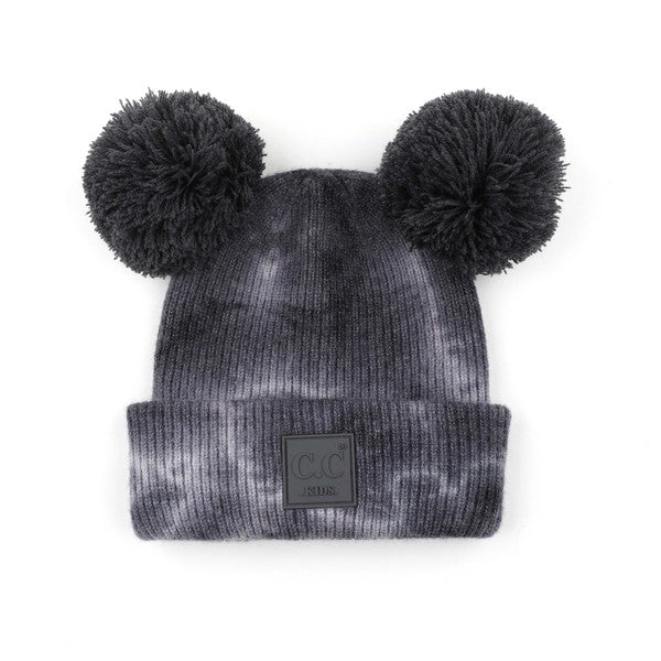 CC Kids Pom Pom Tie-Dye Beanie