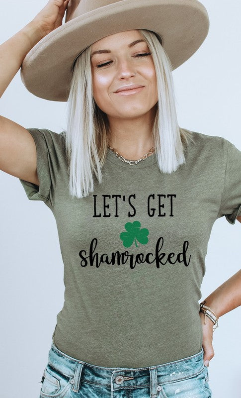 Lets Get Shamrocked Graphic Tee T-Shirt