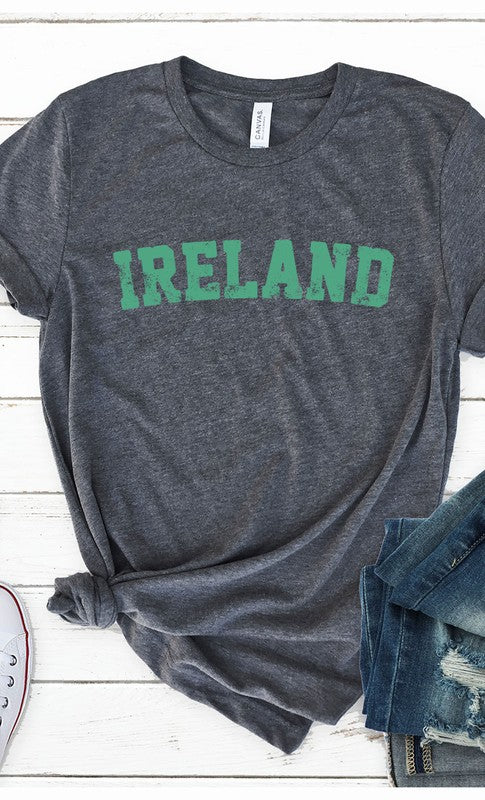 Retro Ireland Graphic Tee T-Shirt