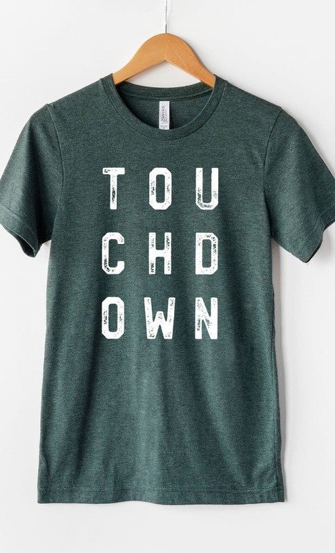 Retro Touchdown Graphic Tee T-Shirt PLUS