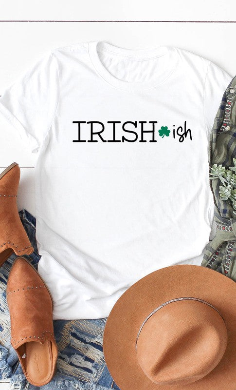 Irish-ish Type Font Graphic Tee T-Shirt