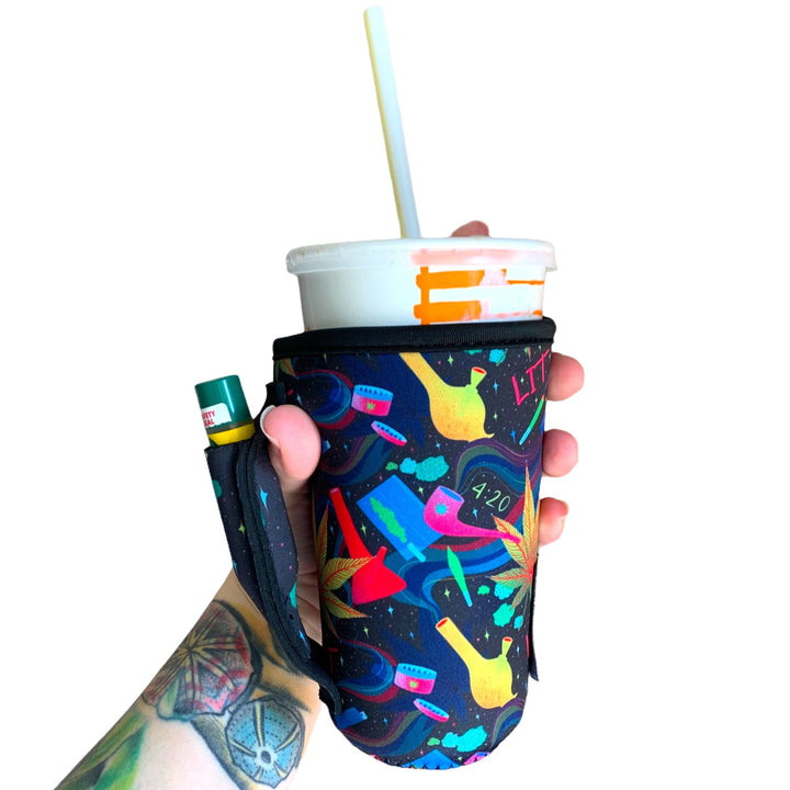 420 16oz PINT Glass / Medium Fountain Drinks and Tumbler Handlers™