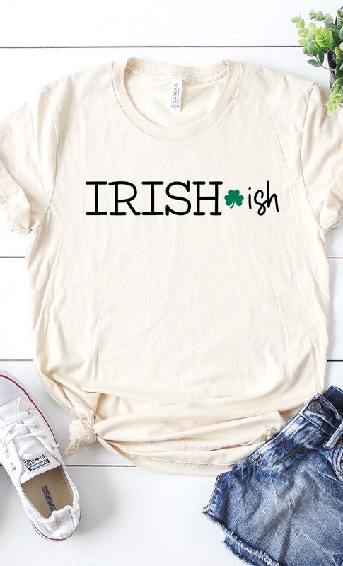 Irish-ish Type Font Graphic Tee T-Shirt