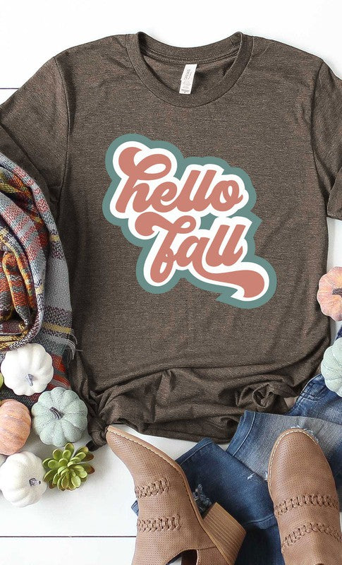 Retro Happy Fall Graphic Tee