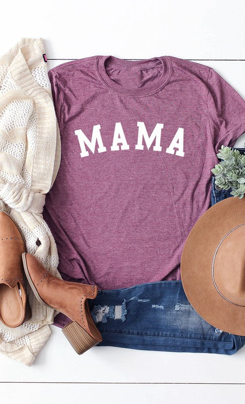 Varsity Mama Graphic Tee T-Shirt