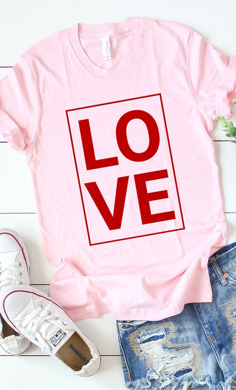 Love Box Graphic Tee T-Shirt PLUS