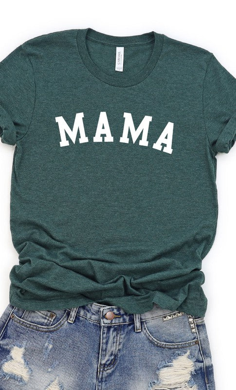 Varsity Mama Graphic Tee T-Shirt