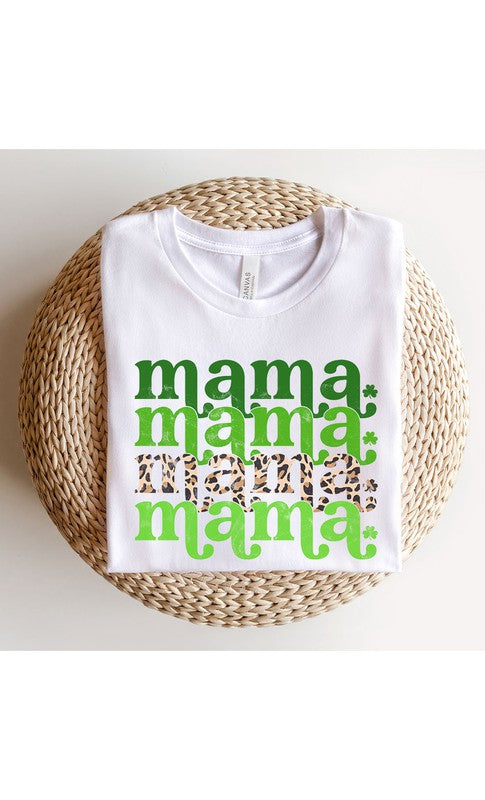 Leopard Lucky Mama Graphic Tee PLUS