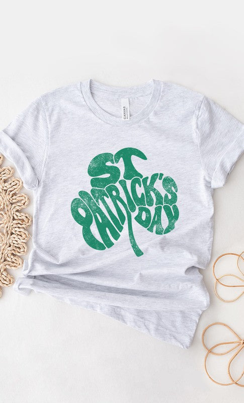 St Patricks Lucky Shamrock PLUS SIZE Graphic Tee