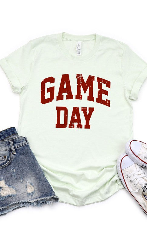 Vintage Game Day Graphic Tee T-Shirt PLUS