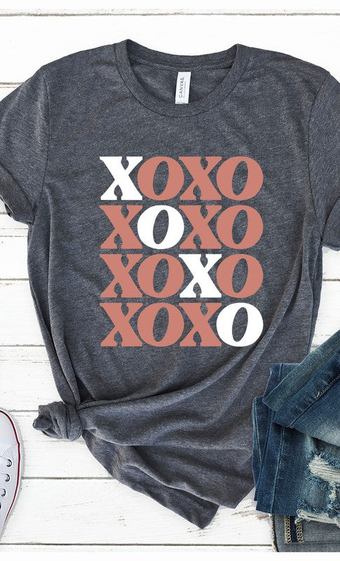 XOXO Repeat Graphic Tee T-Shirt PLUS