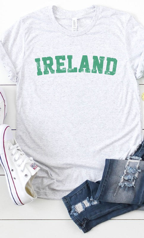 Retro Ireland Graphic Tee T-Shirt