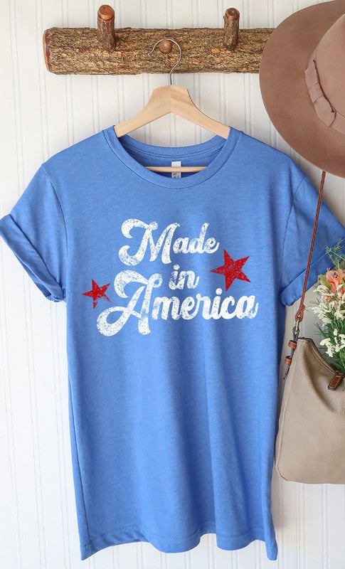 Vintage Made in America Graphic Tee T-Shirt PLUS