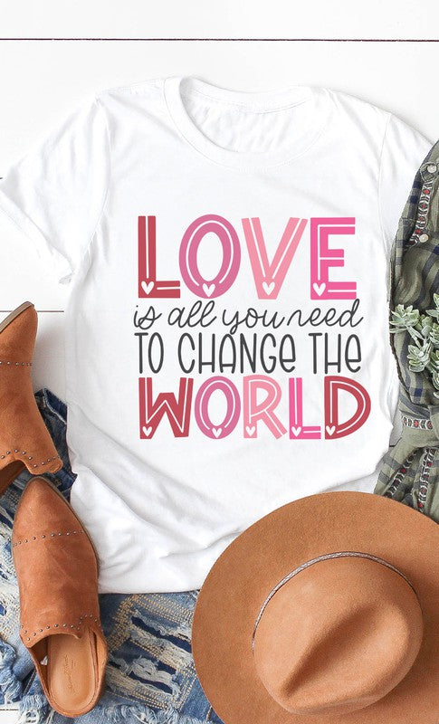 Love Is All You Need Graphic Tee