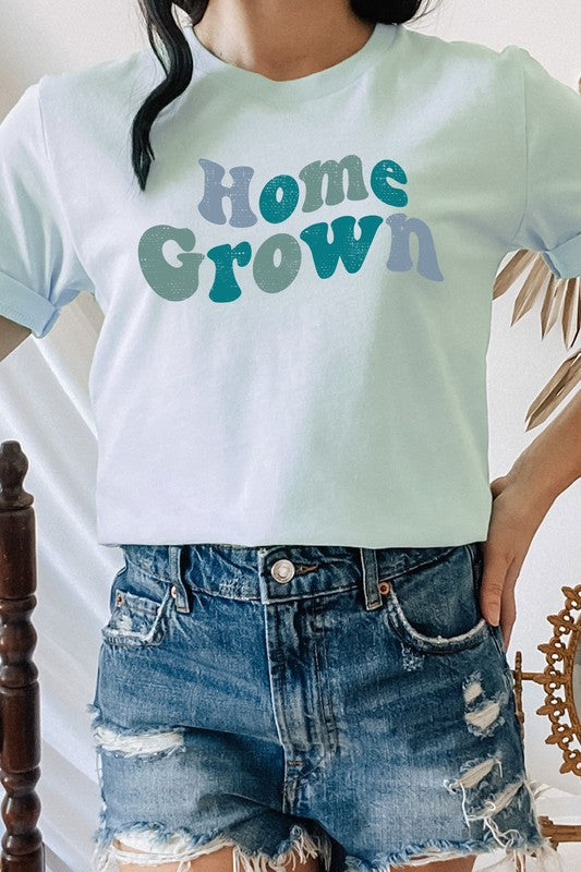 Home Grown Farmers Market Cowgirl Graphic Tee