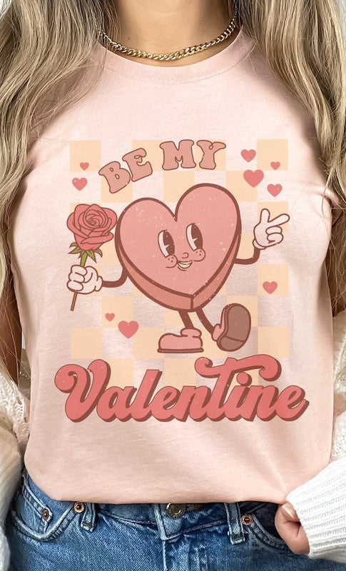 Candy Box Be My Valentine Graphic Tee