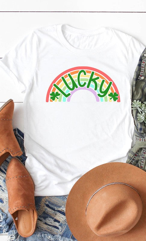 Lucky Rainbow Graphic Tee