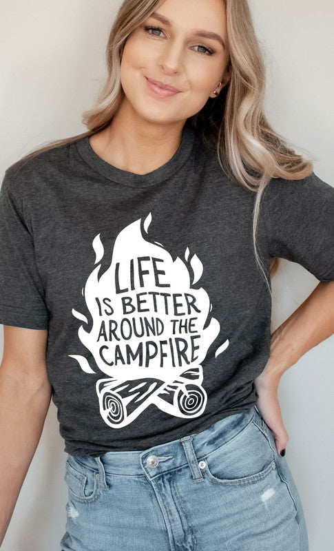 Campfire Graphic Tee T-Shirt