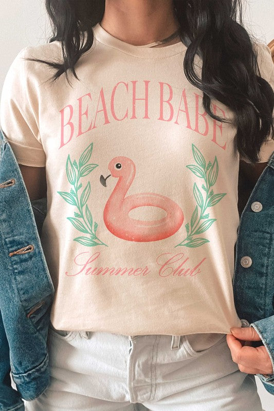 BEACH BABE SUMMER CLUB Graphic Tee