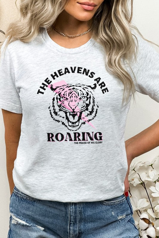 The Heavens Are Roaring His Glory Graphic Tee T-Shirt