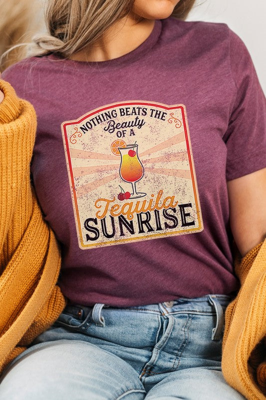 Nothing Beats The Beauty Of A Sunrise Graphic Tee T-Shirt