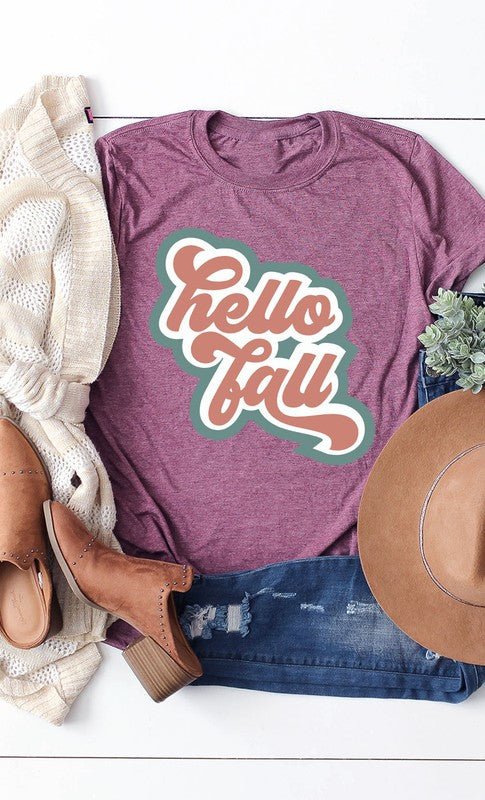 Retro Happy Fall Graphic Tee