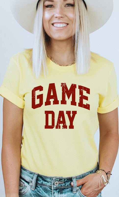 Vintage Game Day Graphic Tee T-Shirt PLUS