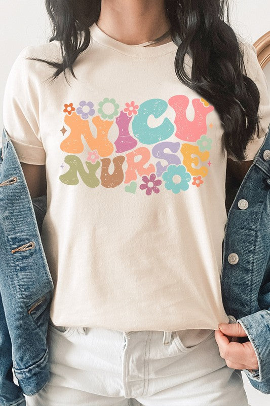 NICU Nurse Neonatal Hospital Graphic Tee