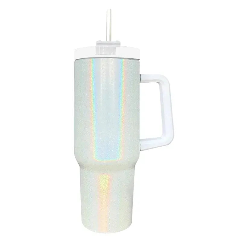 Buy Glitter Ombre Dupe Tumbler, 40oz Tumbler With Handle, 40oz