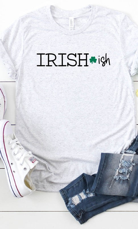 Irish-ish Type Font Graphic Tee T-Shirt PLUS