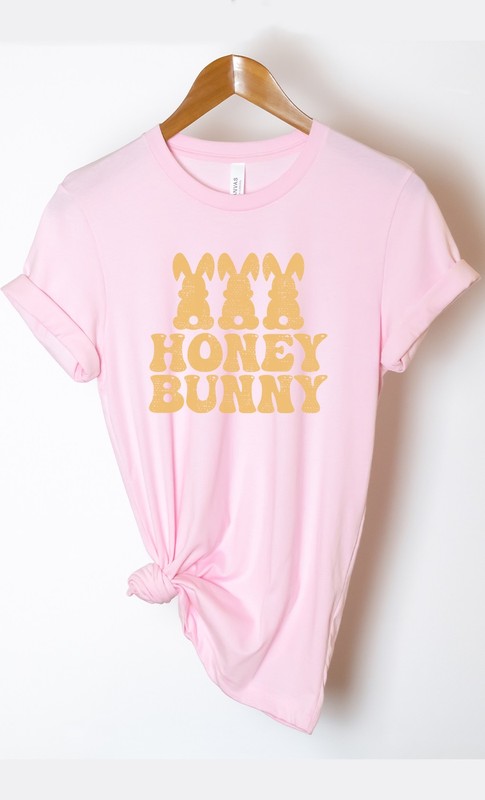Honey Bunny Easter PLUS SIZE Graphic Tee T-Shirt