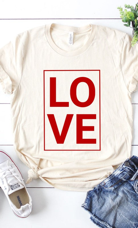 Love Box Graphic Tee T-Shirt PLUS