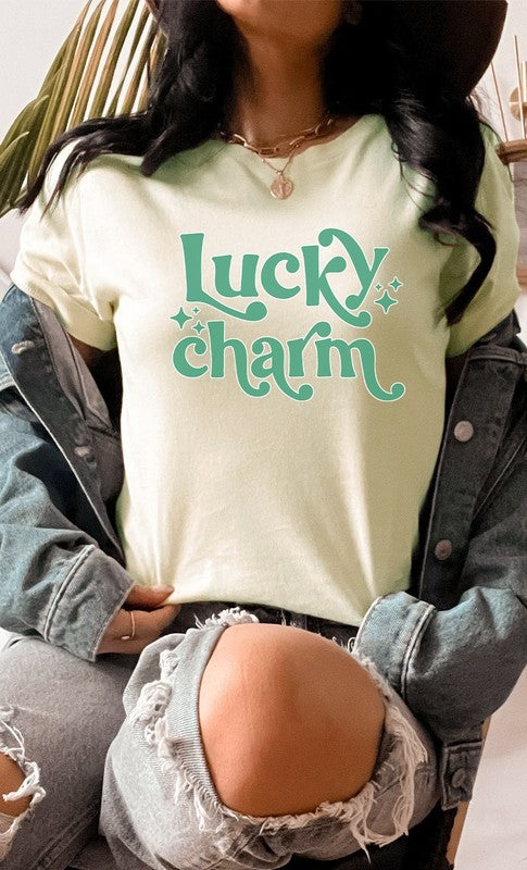 Lucky Charm St Patricks PLUS SIZE Graphic Tee