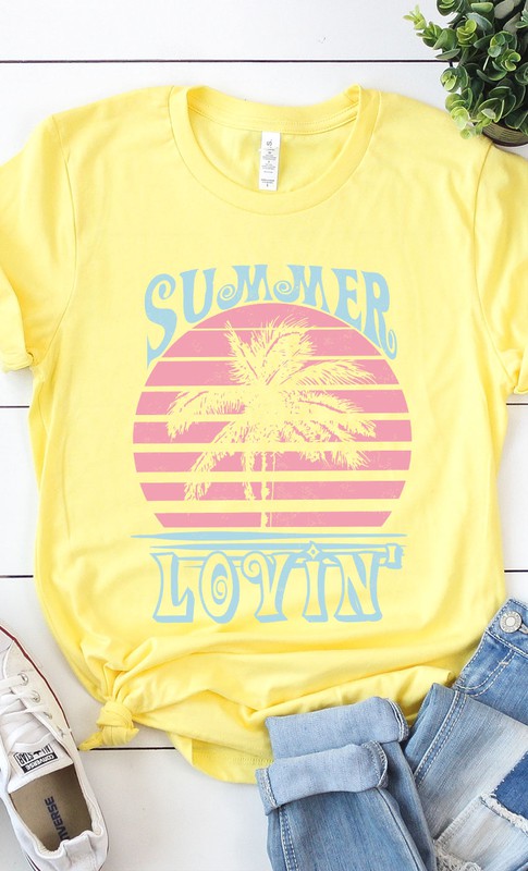 Retro Summer Lovin Graphic Tee T-Shirt