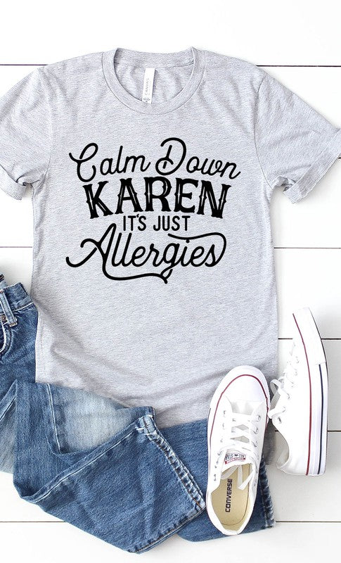 Calm Down Graphic Tee T-Shirt