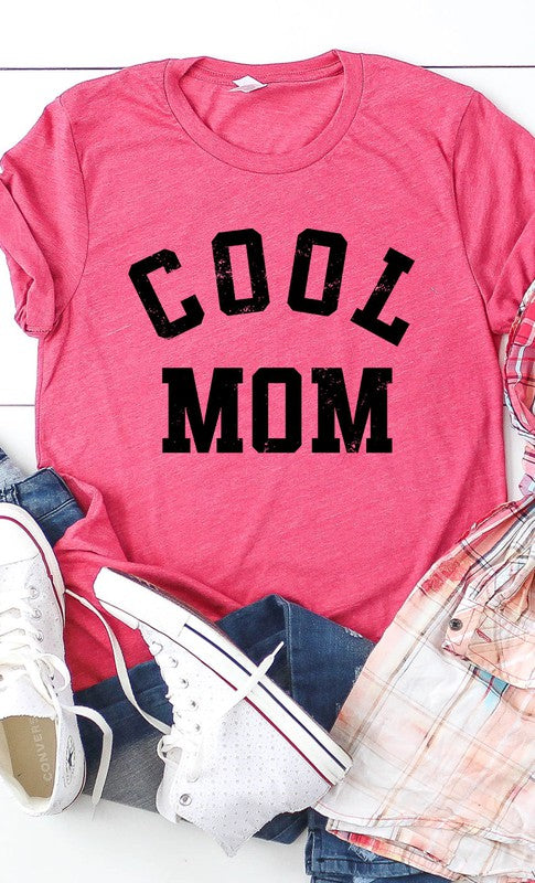 Retro Cool Mom Graphic Tee T-Shirt