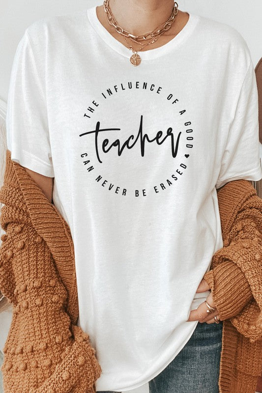The Influence Of A Good Teacher Graphic Tee T-Shirt