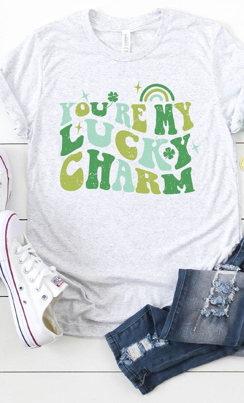 Vintage Youre My Lucky Charm Graphic Tee