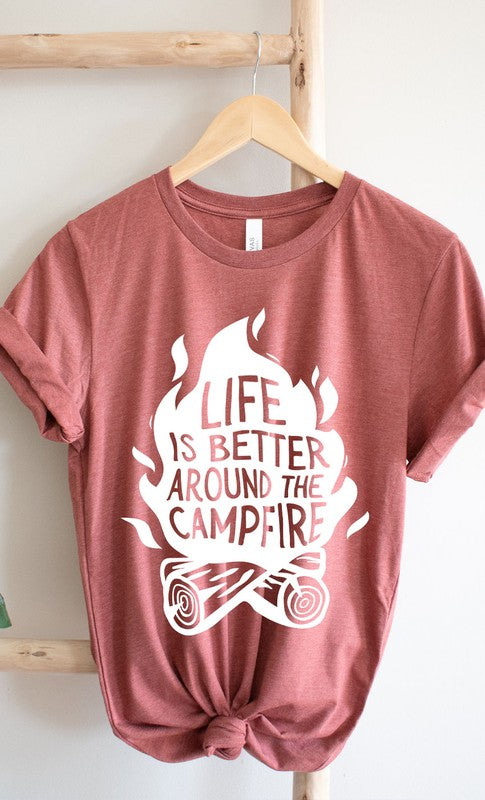 Campfire Graphic Tee T-Shirt