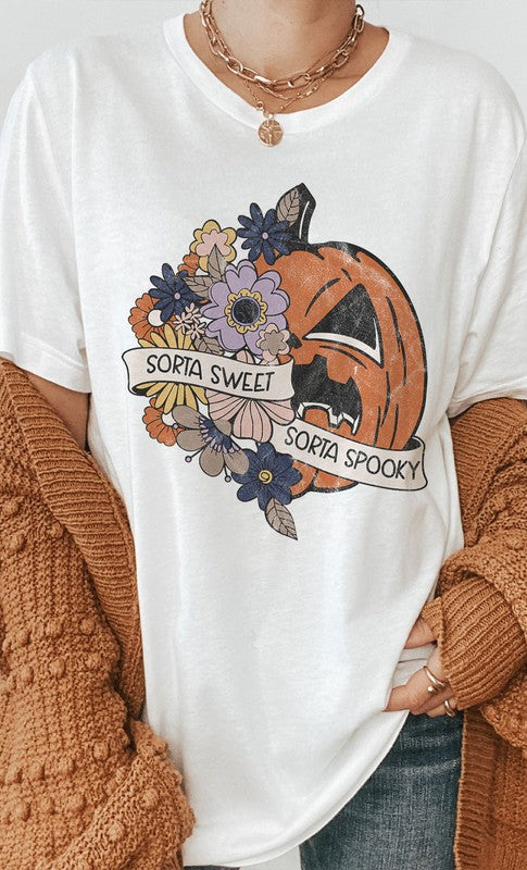 Sorta Sweet Sorta Spooky Graphic Tee T-Shirt