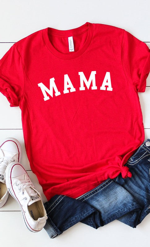 Varsity Mama Graphic Tee T-Shirt