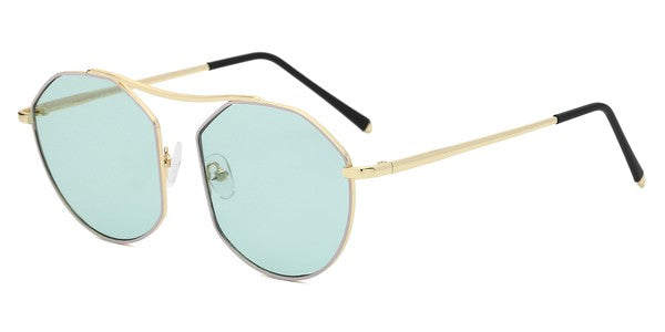 Round Geometric Fashion Sunglasses